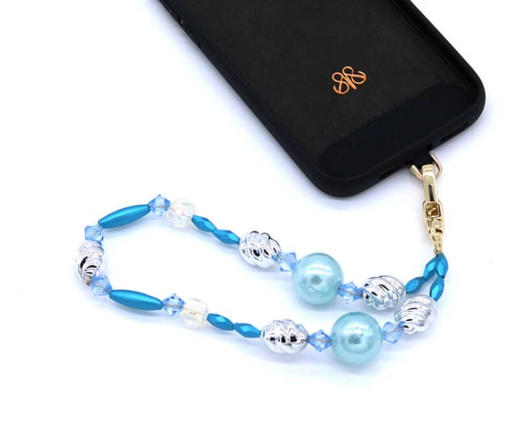 Telefon Bilek Askı Blue Glam - 3