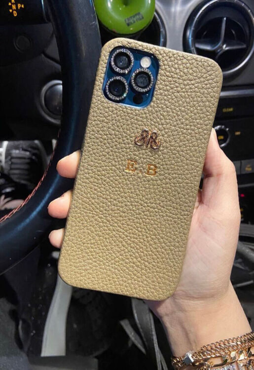 Deri iPhone Kılıf 11 Pro Max Vizon Togo - 2