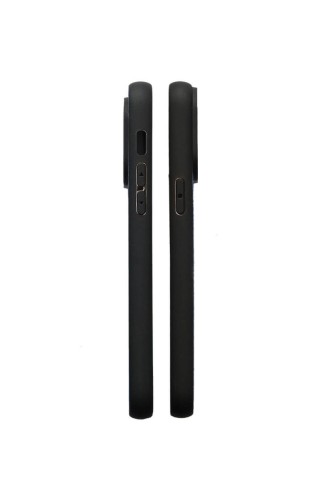 Deri iPhone Kılıf 12-12 Pro Siyah Croco - 3