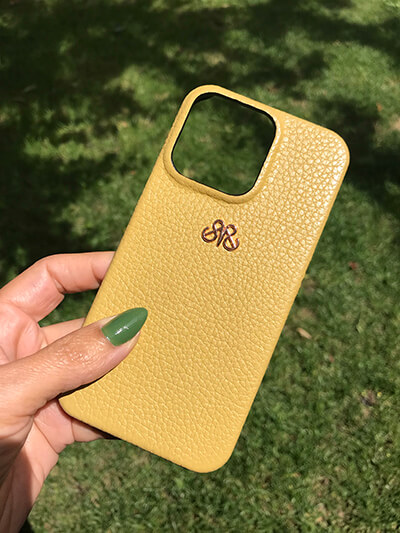 Deri iPhone Kılıf 13 Mini Olive Togo - 2