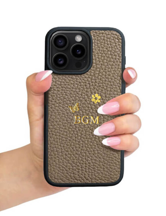 Deri iPhone Kılıf 15 Pro Vizon Togo - 3