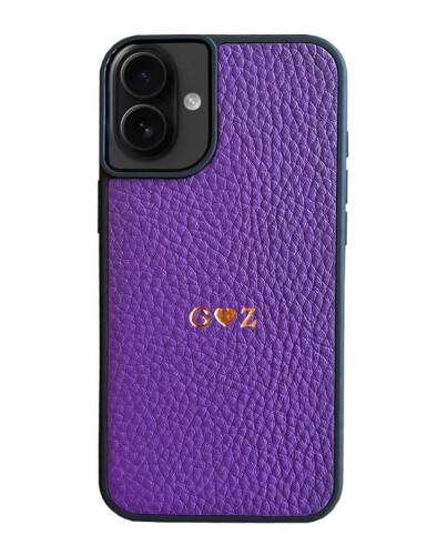 Deri iPhone Kılıf 16 Plus Mor Togo 