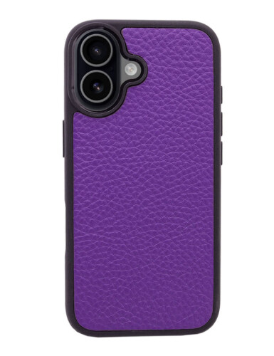 Deri iPhone Kılıf 17 Mor Togo - 