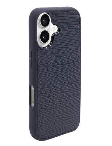 Deri iPhone Kılıf 17 Siyah Epi - 3