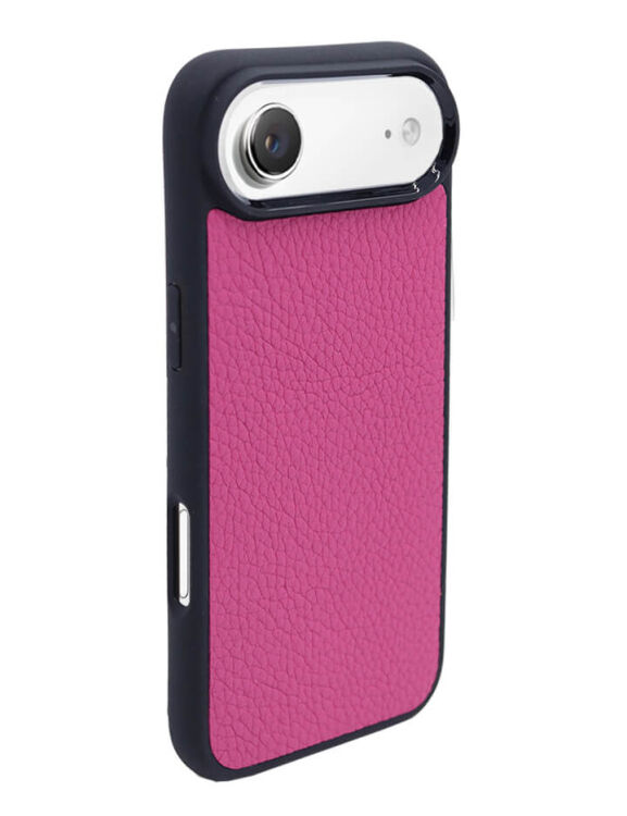Deri iPhone Kılıf 17 Air Fuşya Togo - 3