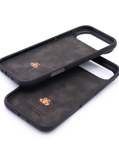 Deri iPhone Kılıf 17 Air Fuşya Togo - 5