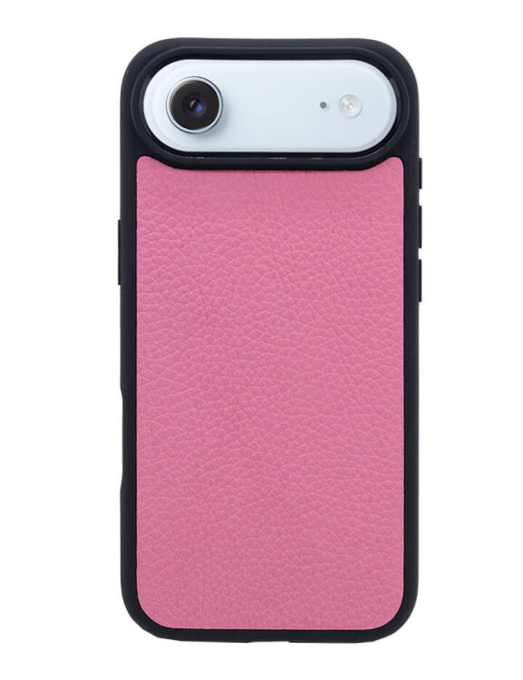Deri iPhone Kılıf 17 Air Pembe Togo - 1