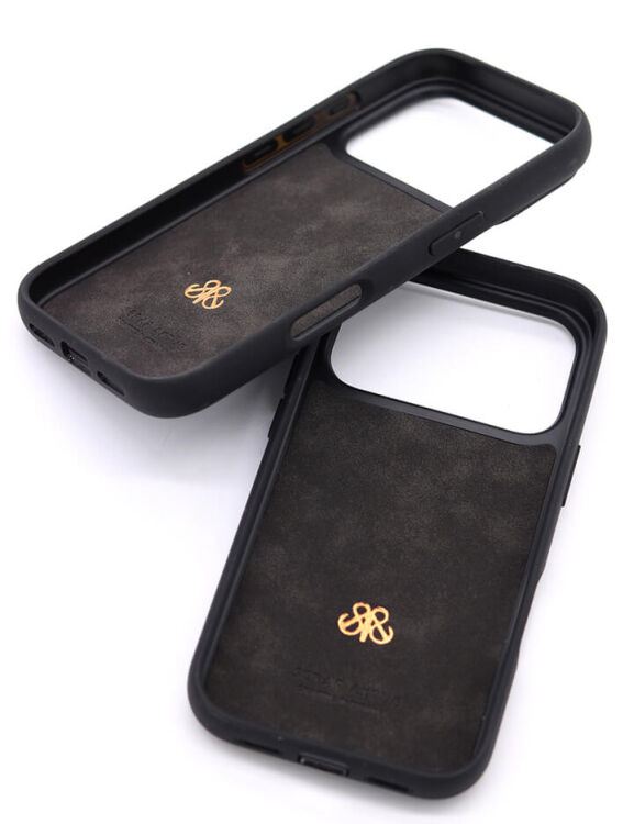 Deri iPhone Kılıf 17 Air Siyah Epi - 5