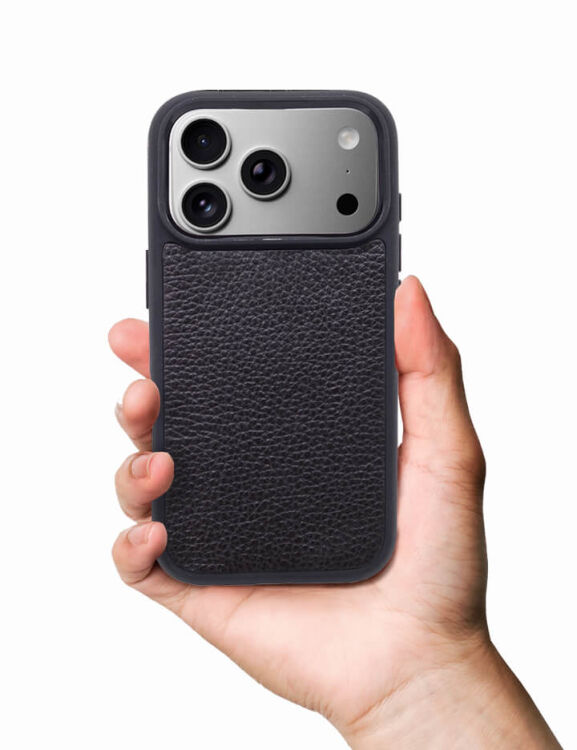Deri iPhone Kılıf 17 Pro Kahve Togo - 6