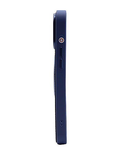 Deri iPhone Kılıf 17 Pro Lacivert - 8