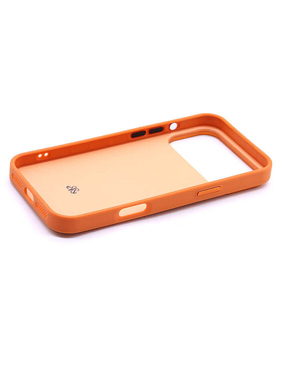 Deri iPhone Kılıf 17 Pro Turuncu  - 9