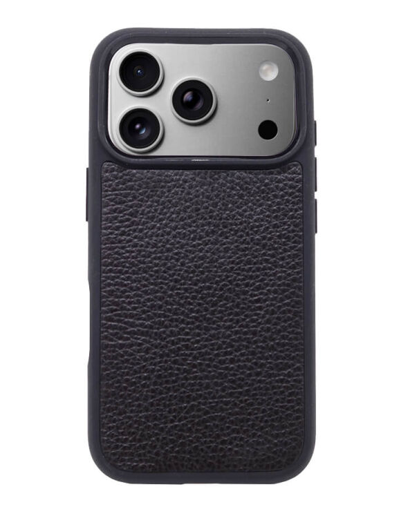 Deri iPhone Kılıf 17 Pro Max Kahve Togo - 1