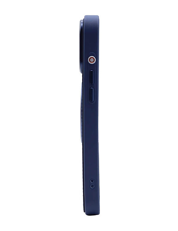 Deri iPhone Kılıf 17 Pro Max Lacivert - 8