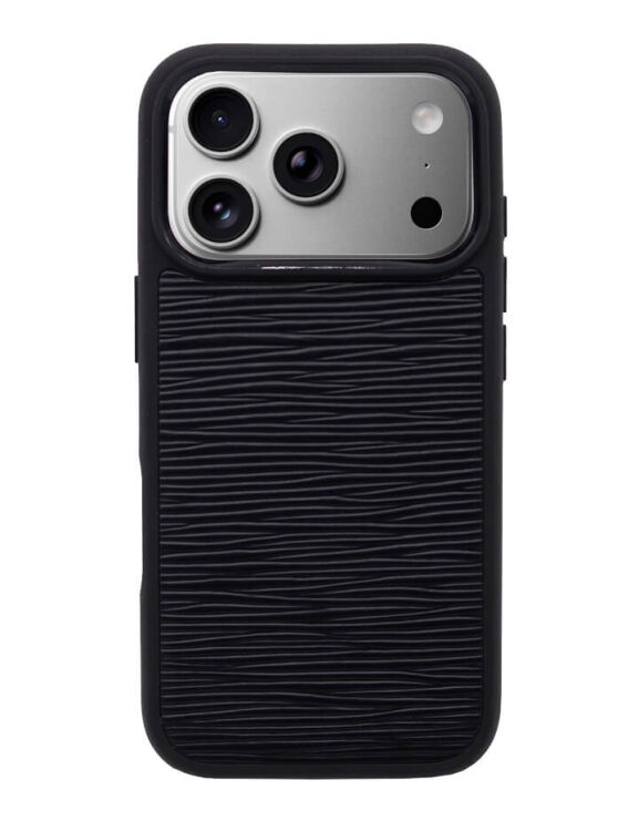 Deri iPhone Kılıf 17 Pro Max Siyah Epi - 1