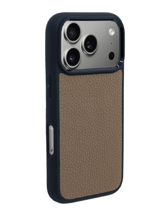 Deri iPhone Kılıf 17 Pro Max Vizon Togo - 3