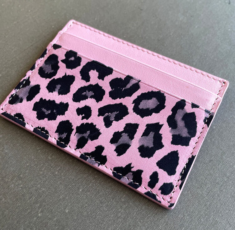 Deri Kartlık Pembe Leopar - 2