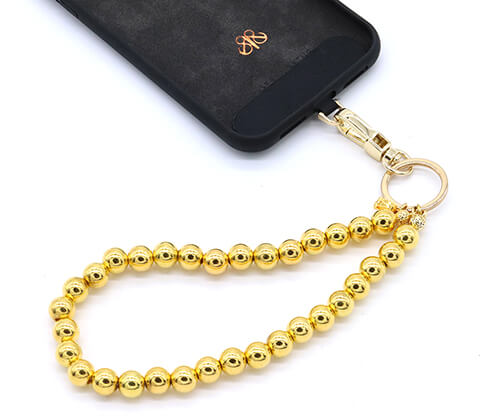 Telefon Bilek Askı Gold Pearl - 2