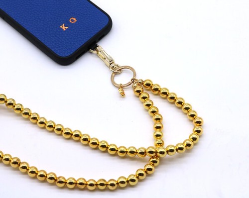Telefon Boyun Askı Gold Pearl - 