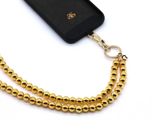 Telefon Boyun Askı Gold Pearl - 