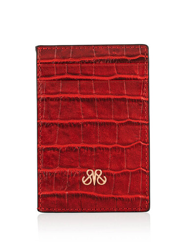  - S7 DİKEY KARTLIK KIRMIZI CROCO
