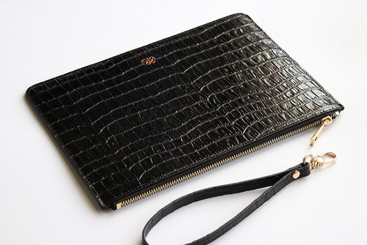 S29 CLUTCH SİYAH CROCO