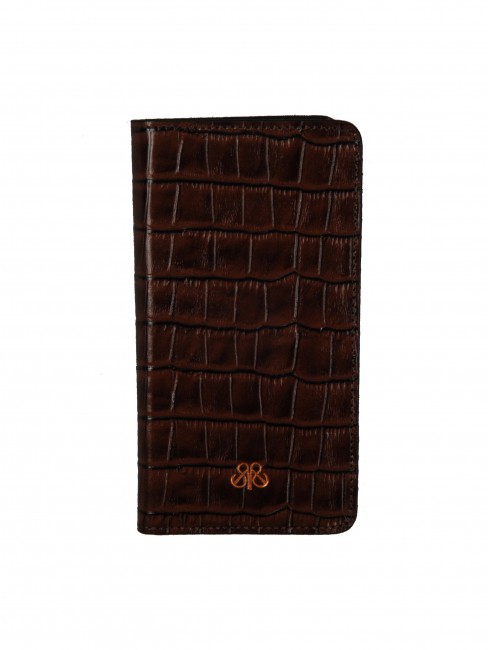  - S1 İPHONE CÜZDAN KAHVE CROCO