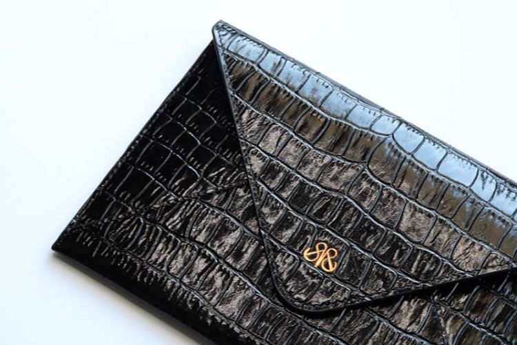 S9 ZARF CÜZDAN SİYAH CROCO