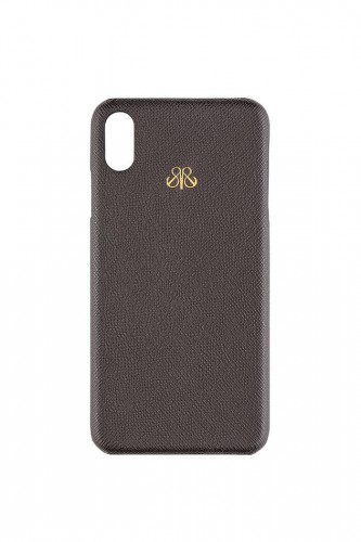  - S6 IPHONE XS MAX KILIF KAHVE SAFFİANO