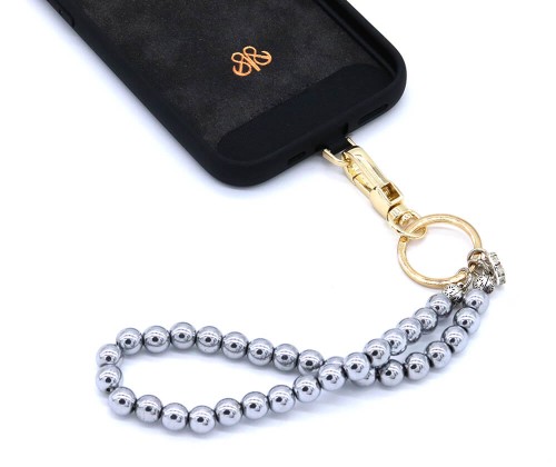  - SILVER PEARL HEMATİT BİLEK ASKISI