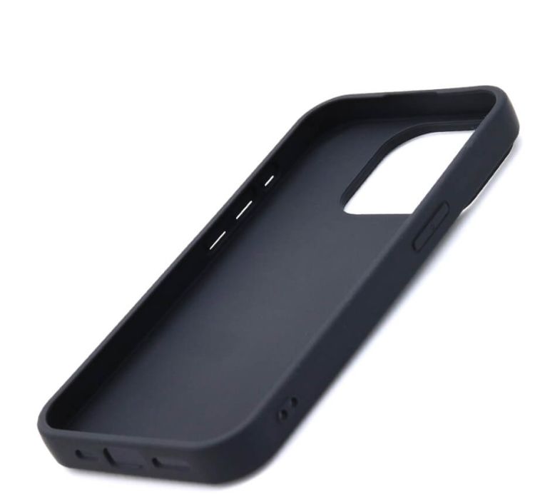 iPhone Kılıf 15 Pro MageSafe Özellikli Siyah Taşlı - 3