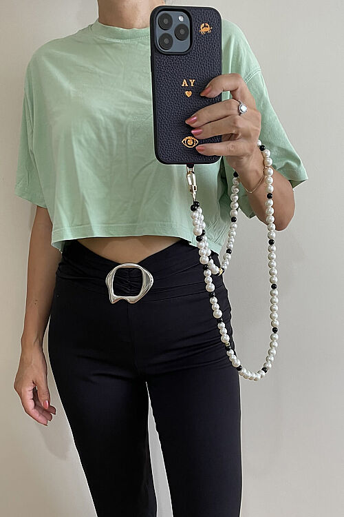 Telefon Boyun Askı Black Pearl (1)