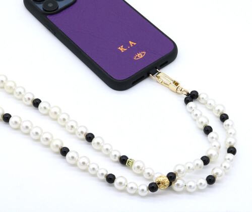 Telefon Boyun Askı Black Pearl - 