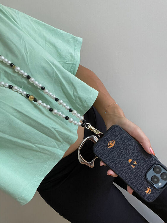Telefon Boyun Askı Black Pearl - 2