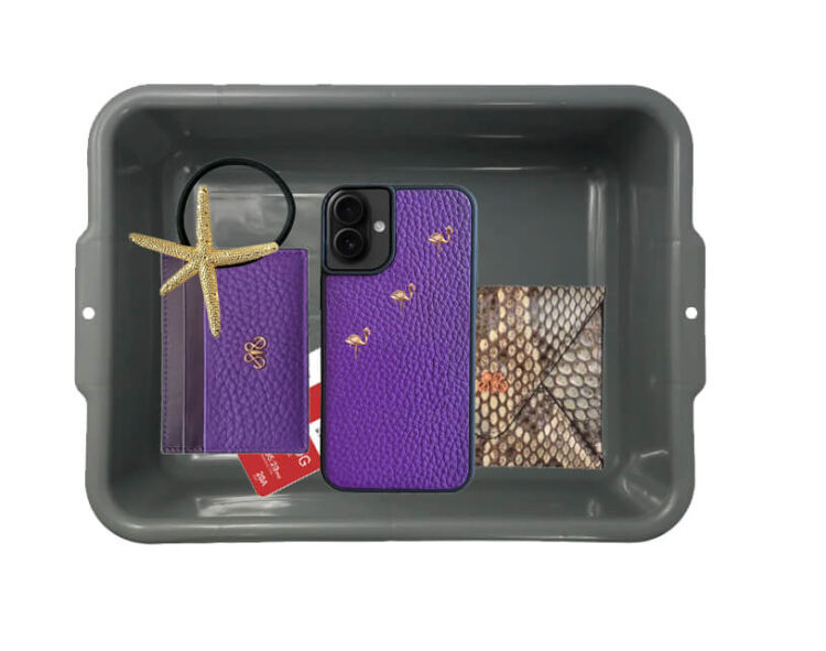 Deri Kartlık Mor Togo - 3