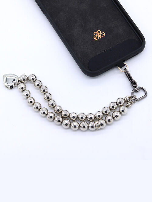 Telefon Bilek Askı Silver Heart - 7