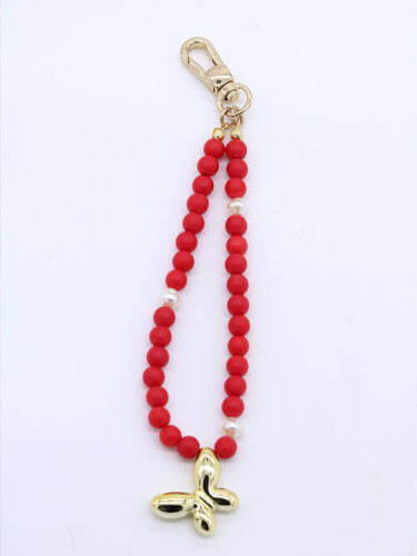 Telefon Bilek Askı Red Butterfly - 